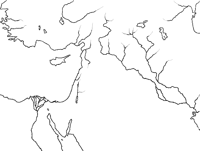 Map of the Ancient Near East