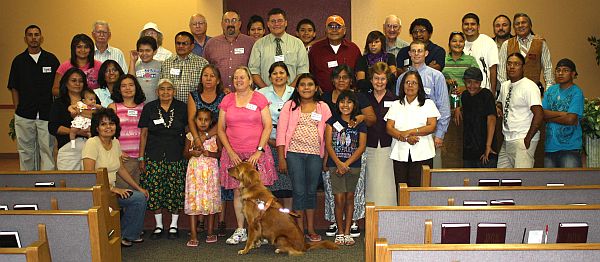 Picture of the participants in the 2009 American Indian Mission Workshop
