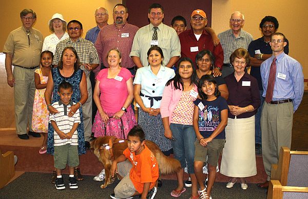 Picture of the speakers at the 2009 American Indian Mission Workshop