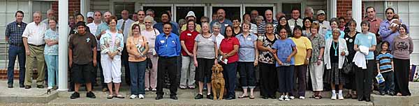 Picture of the participants in the 2011 American Indian Mission Workshop