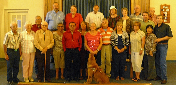 Picture of the participants in the 2012 American Indian Mission Workshop
