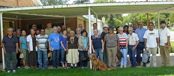 Picture of the participants in the 2013 American Indian Mission Workshop