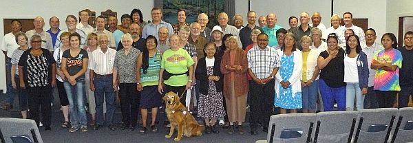 Picture of the participants in the 2014 American Indian Mission Workshop