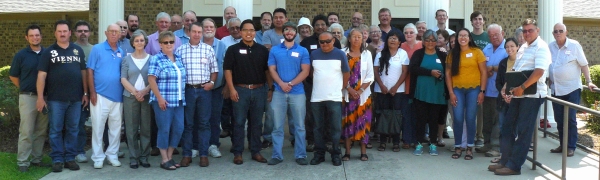 Picture of the participants in the 2017 American Indian Mission Workshop